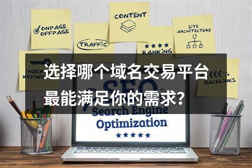 选择哪个域名交易平台最能满足你的需求?