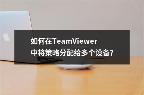 如何在TeamViewer中将策略分配给多个设备?