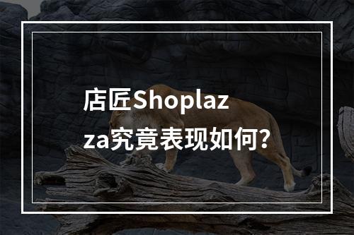 店匠Shoplazza究竟表现如何?