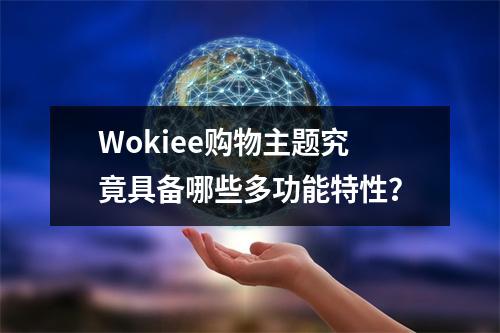 Wokiee购物主题究竟具备哪些多功能特性?