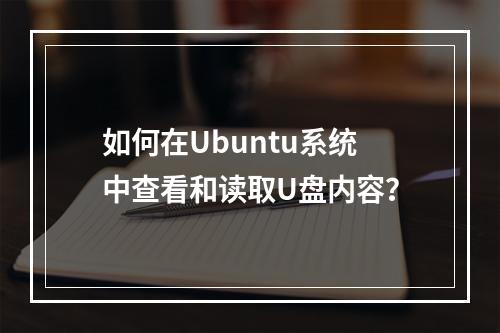 如何在Ubuntu系统中查看和读取U盘内容?
