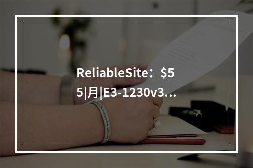 ReliableSite:$55|月|E3-1230v3|32GB内存|1TB SSD硬盘|DDOS|150TB流量|1Gbps端口|DDOS|洛杉矶|纽约|迈