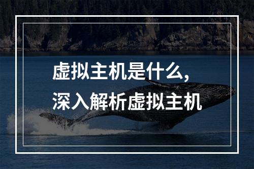 虚拟主机是什么,深入解析虚拟主机