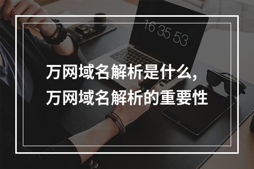 万网域名解析是什么,万网域名解析的重要性