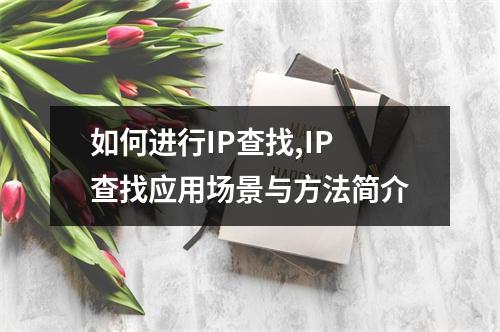 如何进行IP查找,IP查找应用场景与方法简介