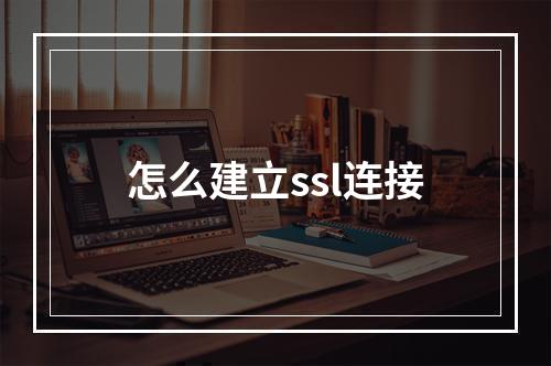 怎么建立ssl连接