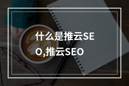 什么是推云SEO,推云SEO