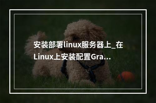 安装部署linux服务器上_在Linux上安装配置Grafana