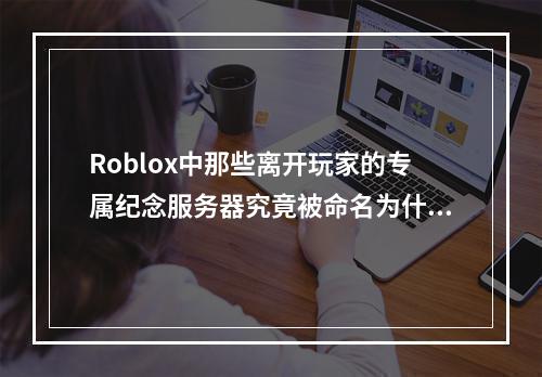 Roblox中那些离开玩家的专属纪念服务器究竟被命名为什么呢?