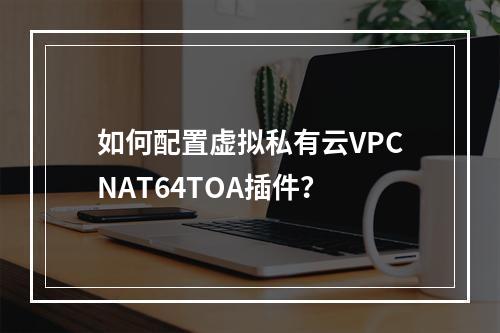 如何配置虚拟私有云VPCNAT64TOA插件?