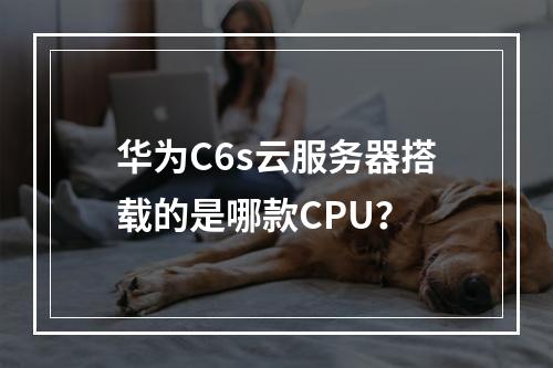 华为C6s云服务器搭载的是哪款CPU?