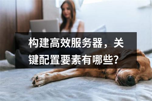 构建高效服务器,关键配置要素有哪些?