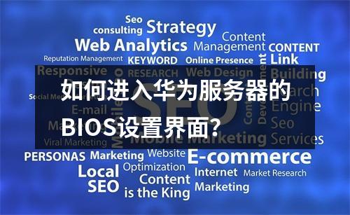 如何进入华为服务器的BIOS设置界面?