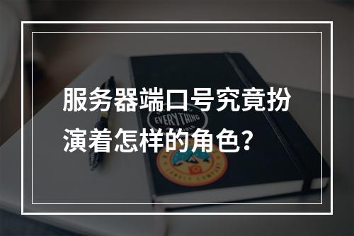 服务器端口号究竟扮演着怎样的角色?