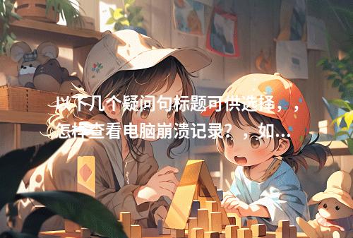 以下几个疑问句标题可供选择,,怎样查看电脑崩溃记录?,如何去查看 windows 程序崩溃日志?,想知道如何查看电脑崩溃记录吗?,怎么查看电脑的崩溃记录呢?,如