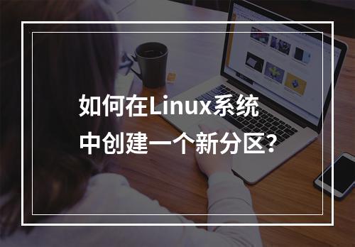 如何在Linux系统中创建一个新分区?