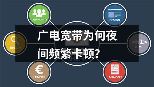 广电宽带为何夜间频繁卡顿？