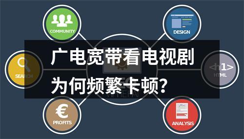 广电宽带看电视剧为何频繁卡顿？