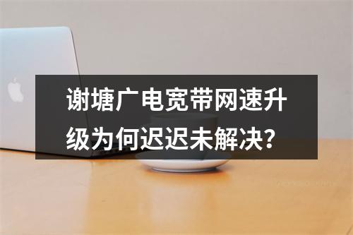 谢塘广电宽带网速升级为何迟迟未解决？