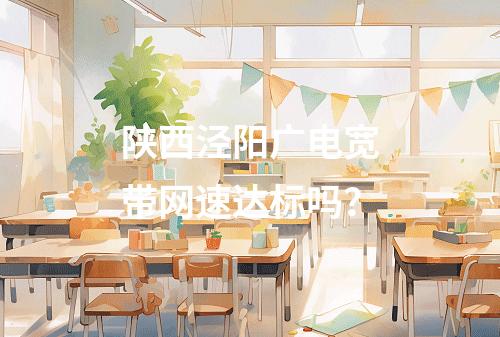 陕西泾阳广电宽带网速达标吗？