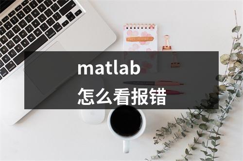 matlab怎么看报错