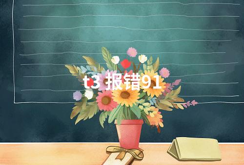 t3 报错91