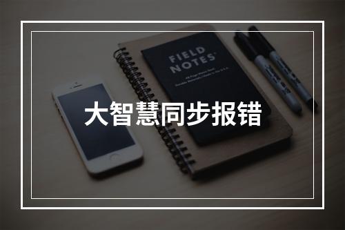 大智慧同步报错