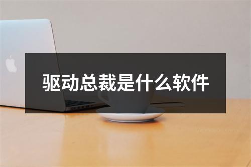 驱动总裁是什么软件