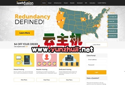 iwebfusion:美国独服新年大促/清仓,AMD Ryzen 9 9950X/EPYC 9754等多款机型,低至$45/月
