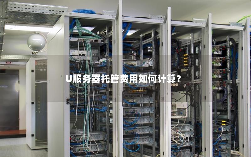 U服务器托管费用如何计算？