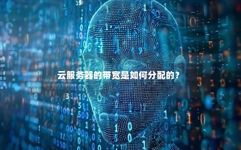 云服务器的带宽是如何分配的？
