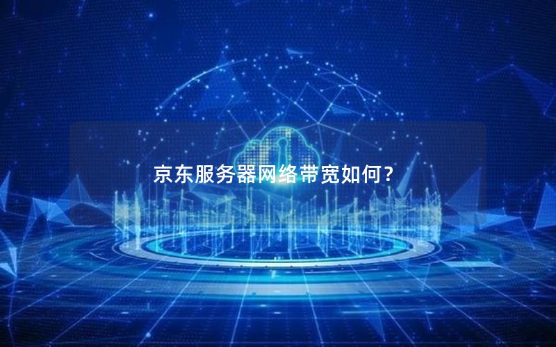 京东服务器网络带宽如何？