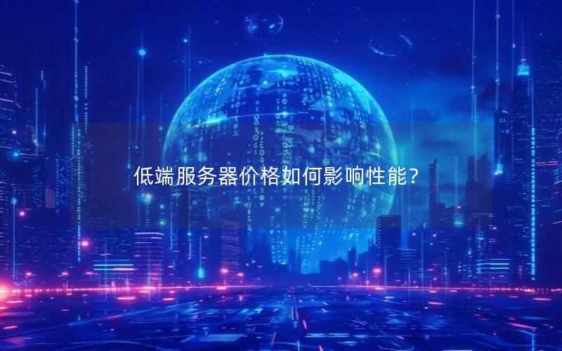低端服务器价格如何影响性能？