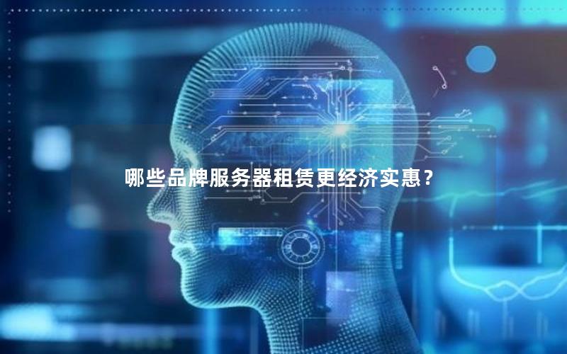 哪些品牌服务器租赁更经济实惠？