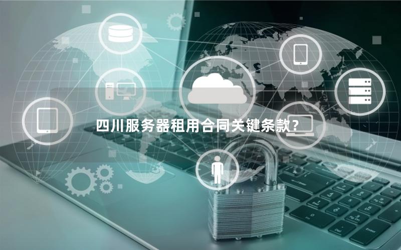 四川服务器租用合同关键条款？
