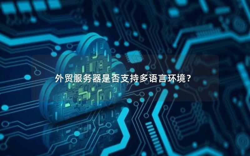 外贸服务器是否支持多语言环境？