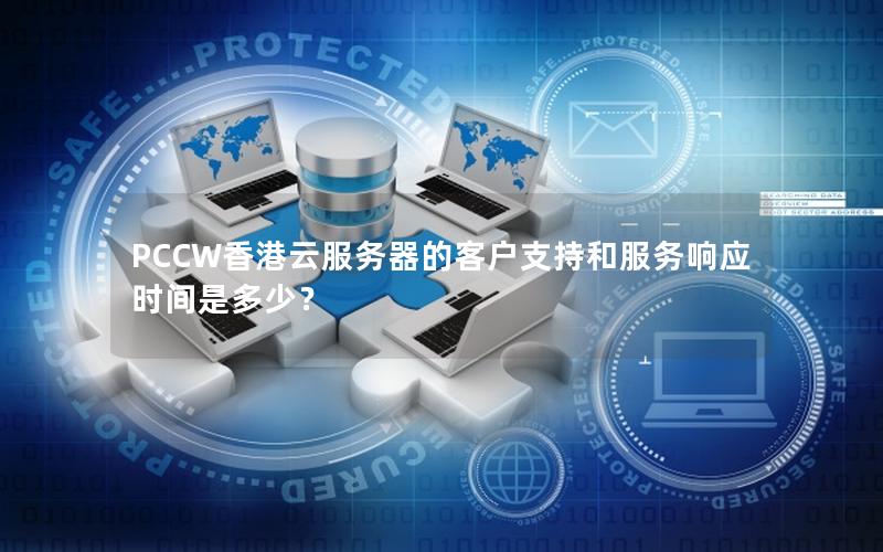 PCCW香港云服务器的客户支持和服务响应时间是多少？