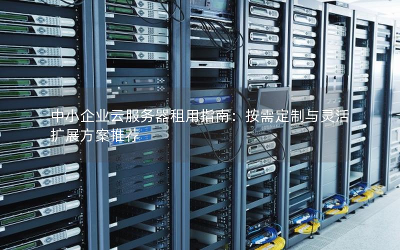 中小企业云服务器租用指南：按需定制与灵活扩展方案推荐