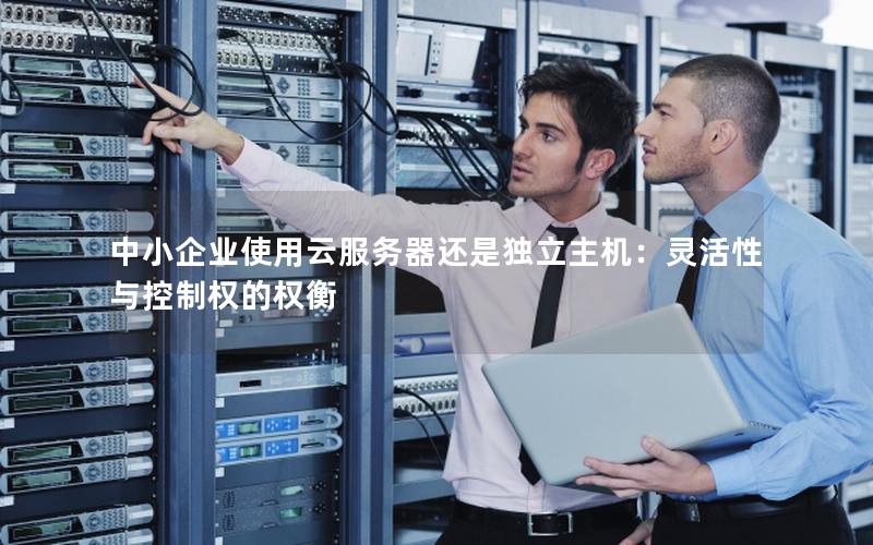 中小企业使用云服务器还是独立主机：灵活性与控制权的权衡