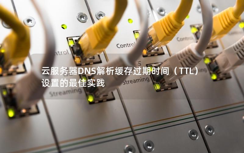 云服务器DNS解析缓存过期时间（TTL）设置的最佳实践