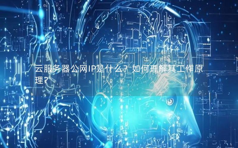云服务器公网IP是什么？如何理解其工作原理？