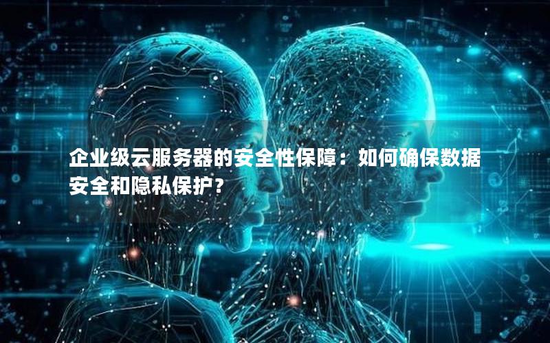 企业级云服务器的安全性保障：如何确保数据安全和隐私保护？