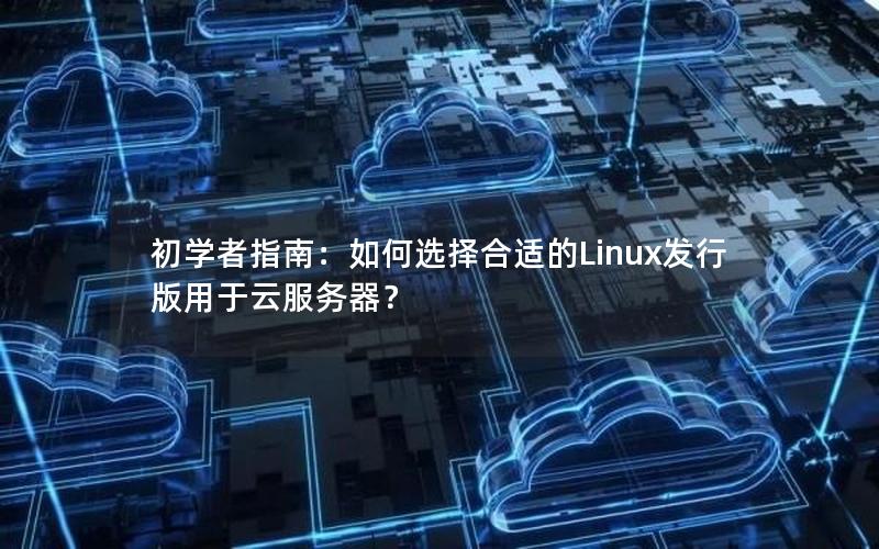 初学者指南：如何选择合适的Linux发行版用于云服务器？