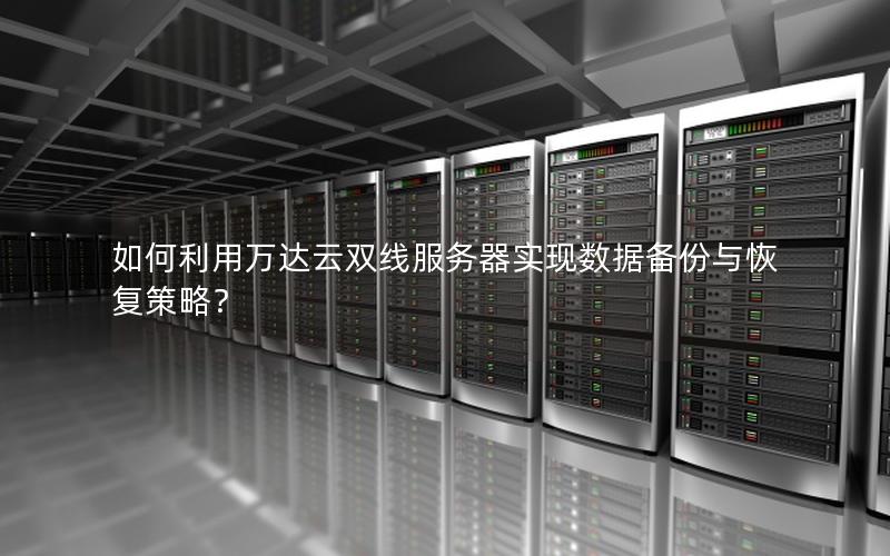 如何利用万达云双线服务器实现数据备份与恢复策略？