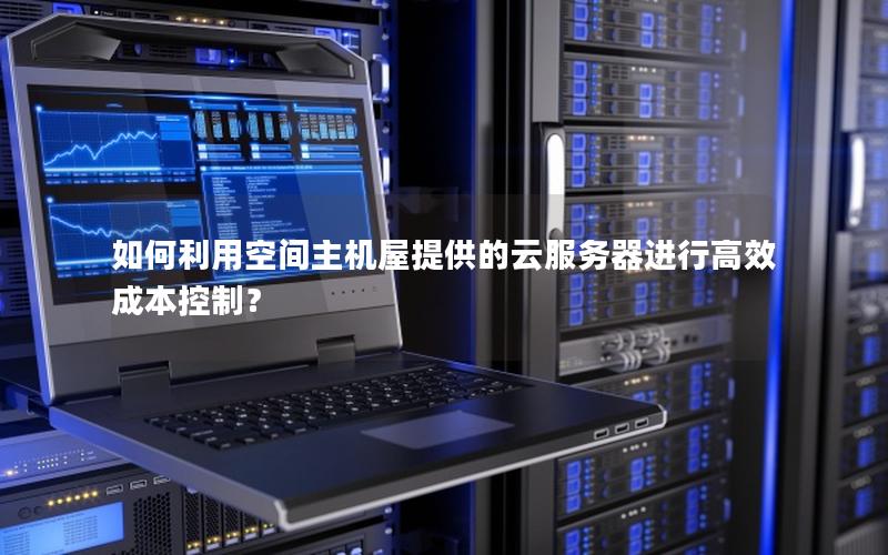 如何利用空间主机屋提供的云服务器进行高效成本控制？