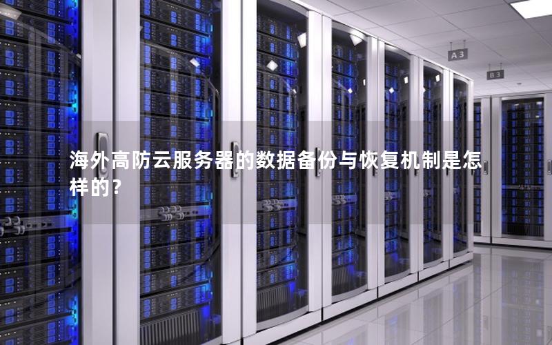 海外高防云服务器的数据备份与恢复机制是怎样的？
