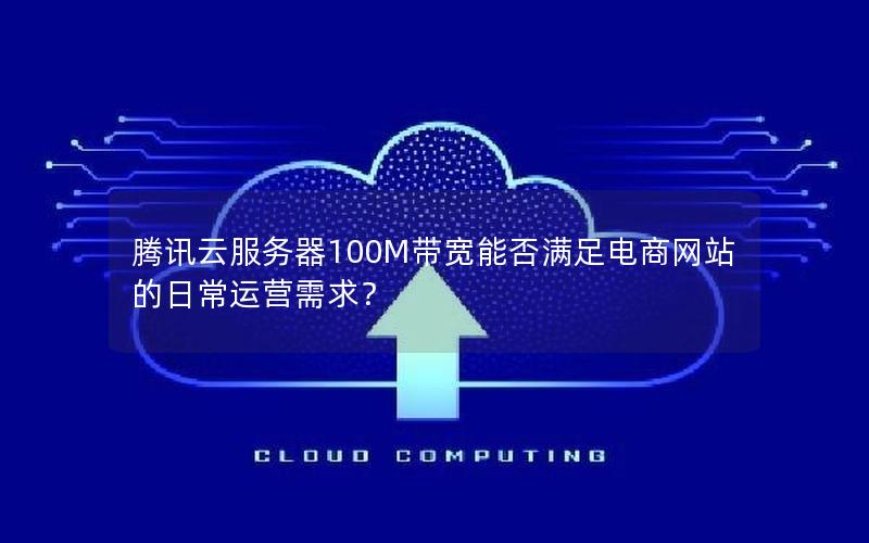 腾讯云服务器100M带宽能否满足电商网站的日常运营需求？