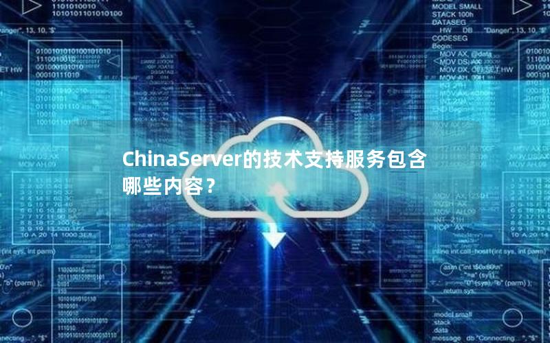 ChinaServer的技术支持服务包含哪些内容？