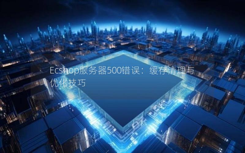 Ecshop服务器500错误：缓存清理与优化技巧