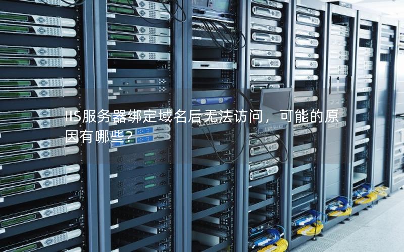 IIS服务器绑定域名后无法访问，可能的原因有哪些？